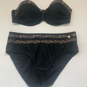 Lascana Pants Normal Adele Bikini Top And Bottom Size 4
